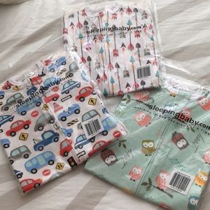 ZIPPADEEZIP SLEEP SACKS - Size Medium- NWT